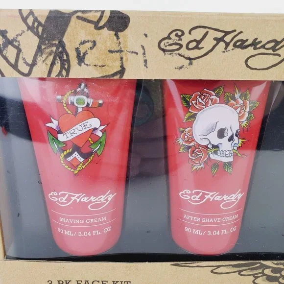 Ed Hardy 3 Piece Face Kit, NIB, Collectors Edition - Picture 2 of 4